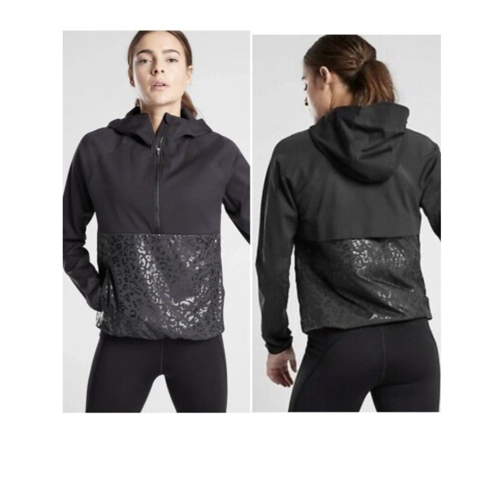 Athleta Endurance Hybrid Run Hoodie Jacket Size M